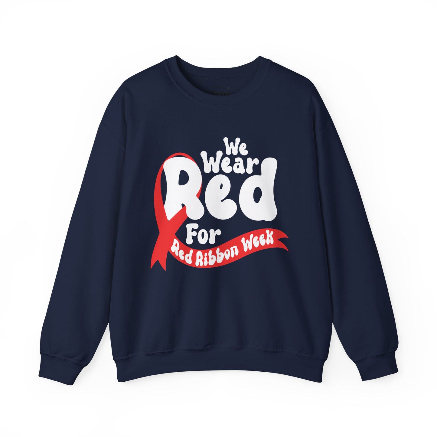 Red Ribbon Sweatshirt