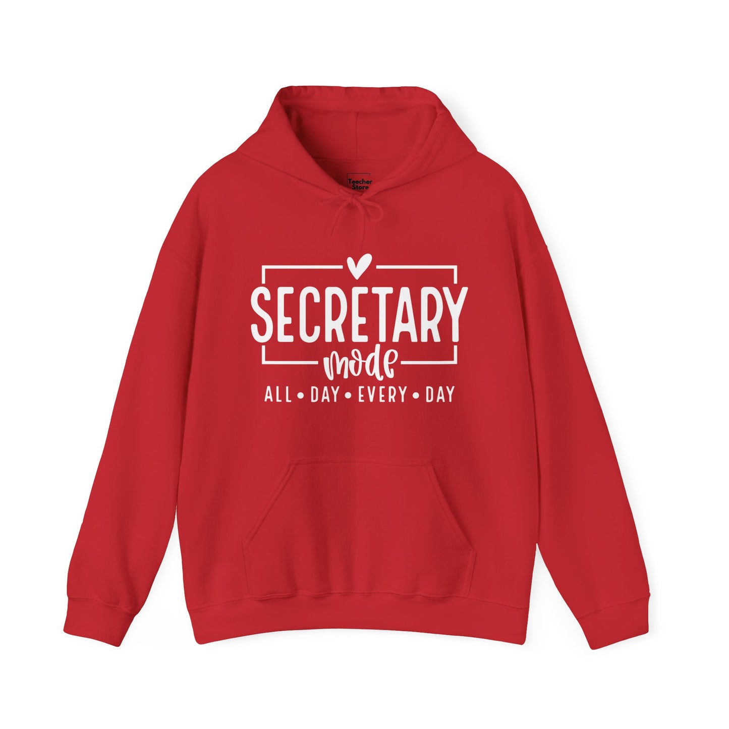 Secretary Mode Hooded Sweatshirt