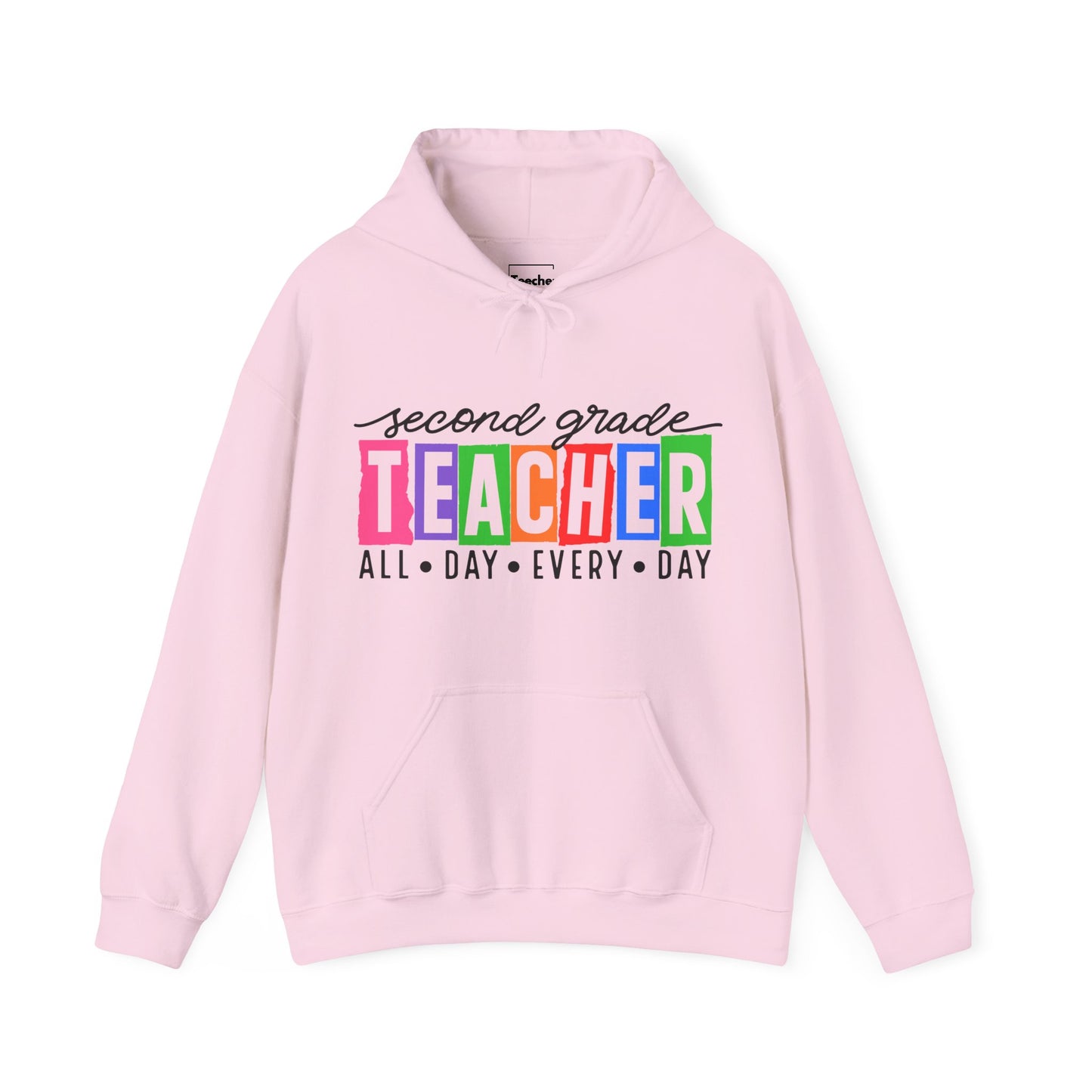 Second Grade All Day Hooded Sweatshirt