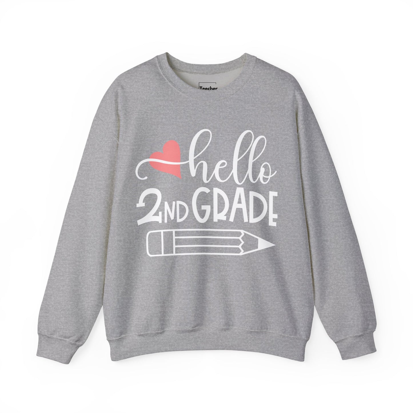 Hello 2nd Grade Sweatshirt