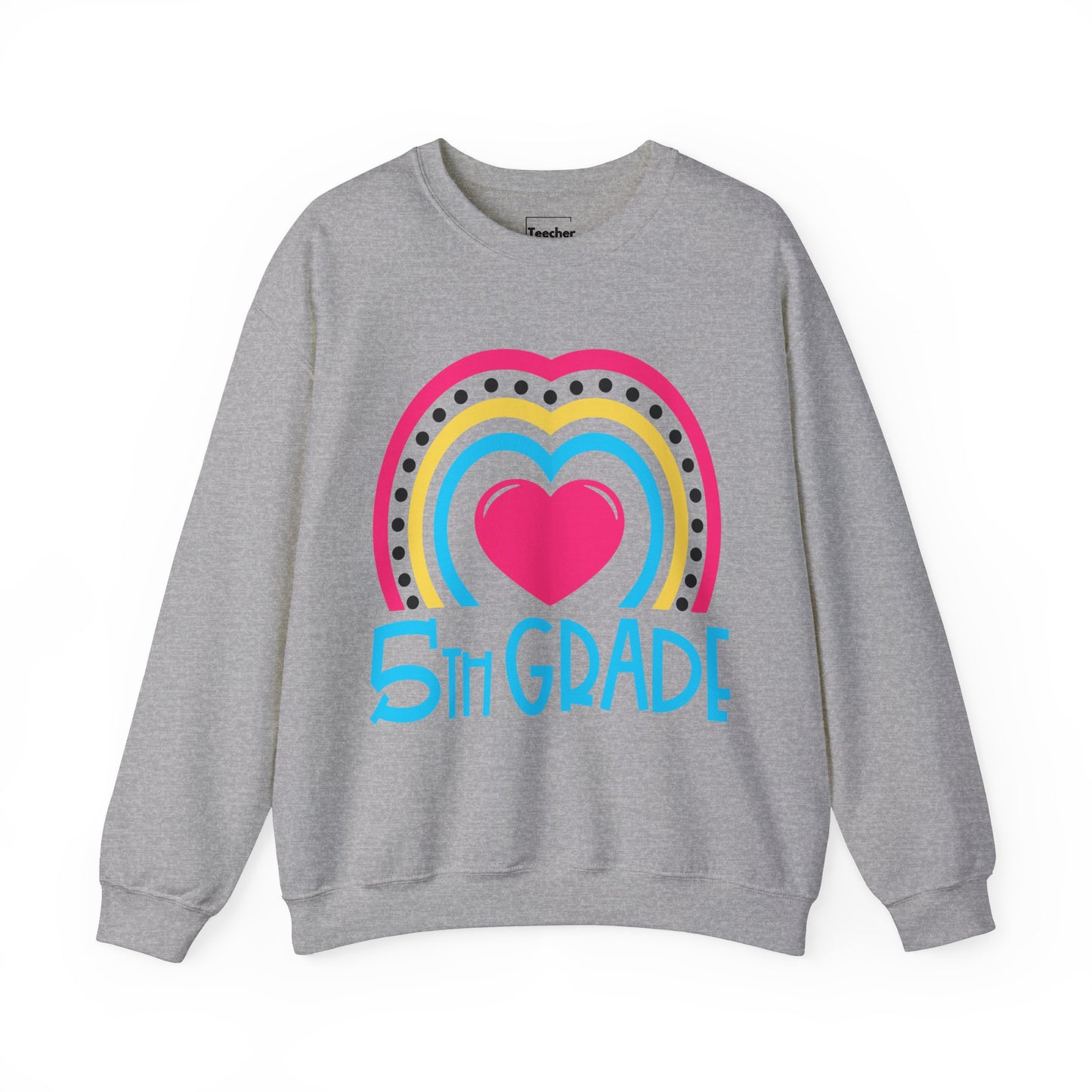 Heart 5th Grade Sweatshirt