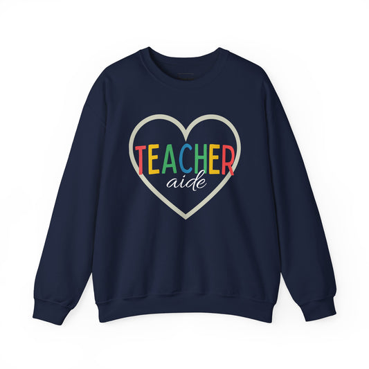 Heart Teacher Aide Sweatshirt