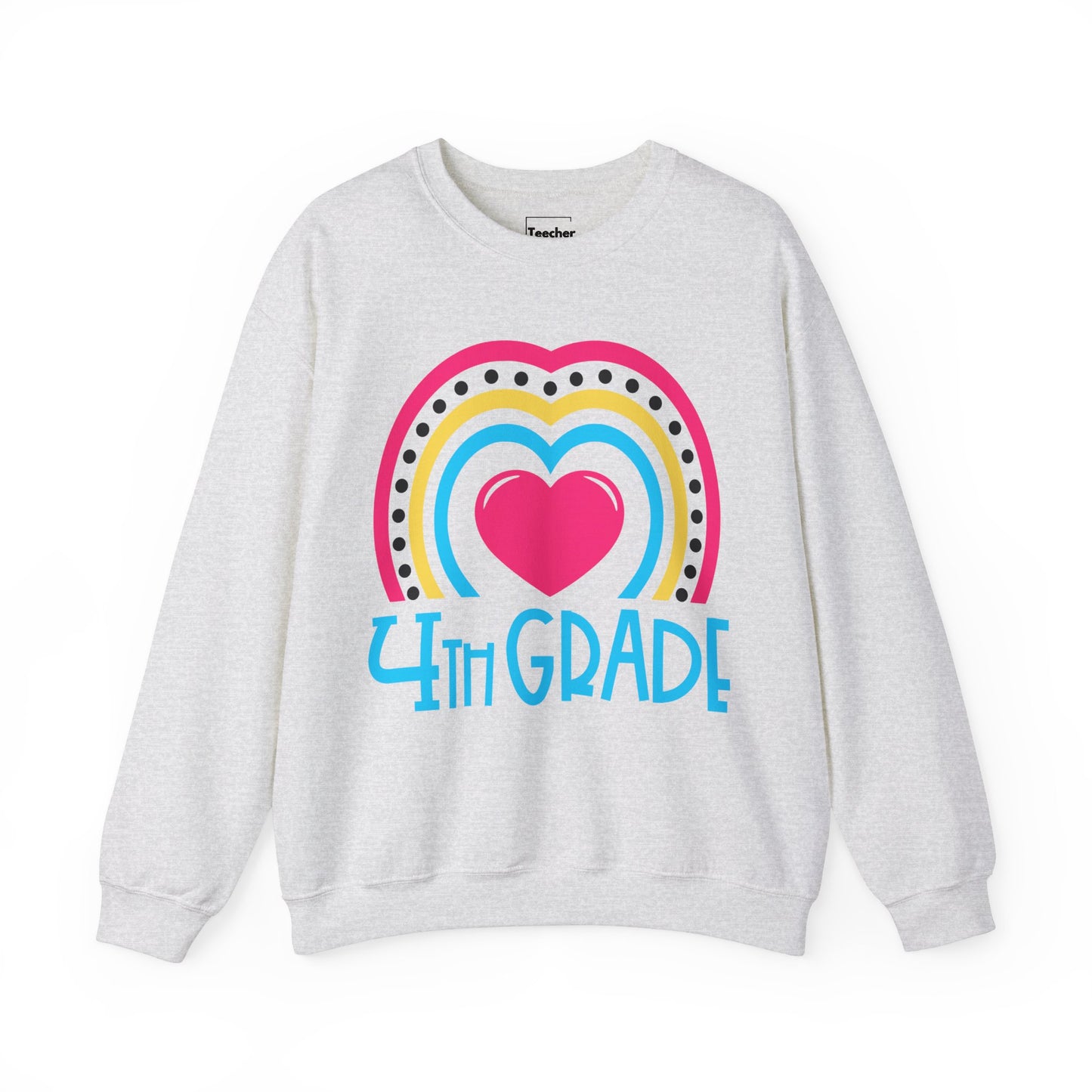 Heart 4th Grade Sweatshirt