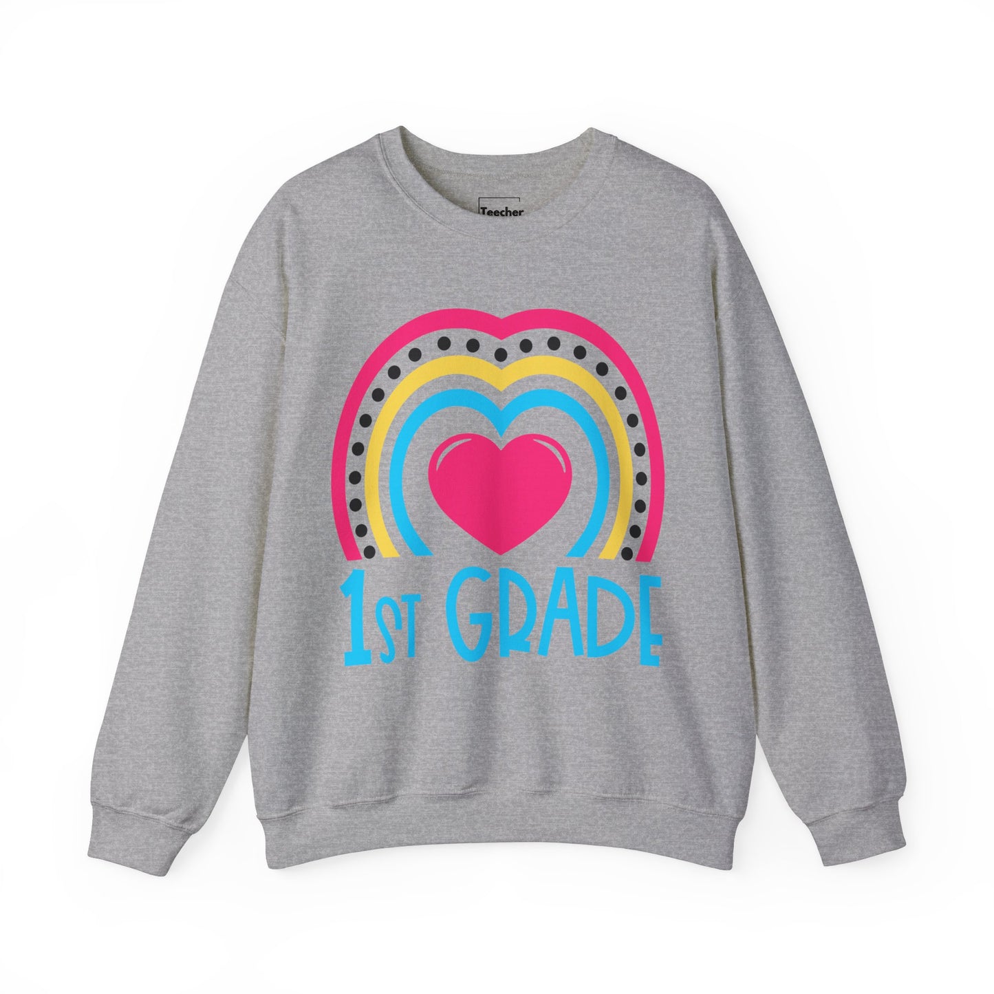 Heart 1st Grade Sweatshirt