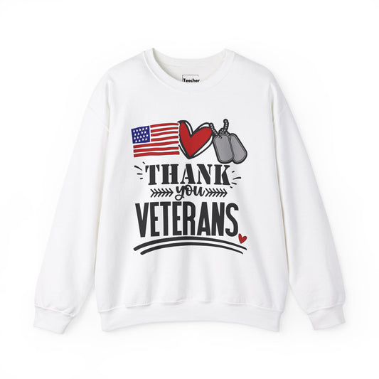 Thank You Veterans Sweatshirt