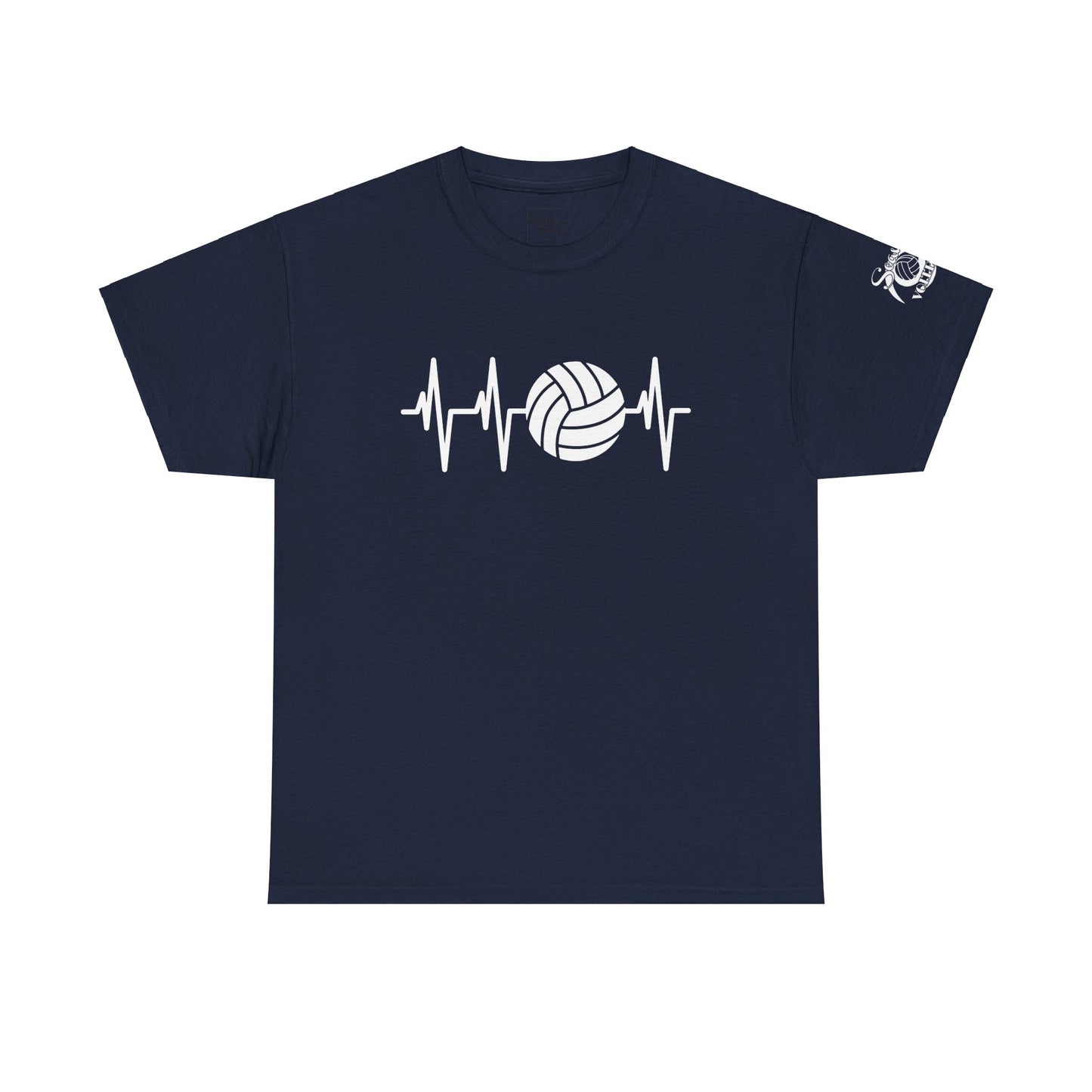 SS Volleyball Heartbeat Tee-Shirt