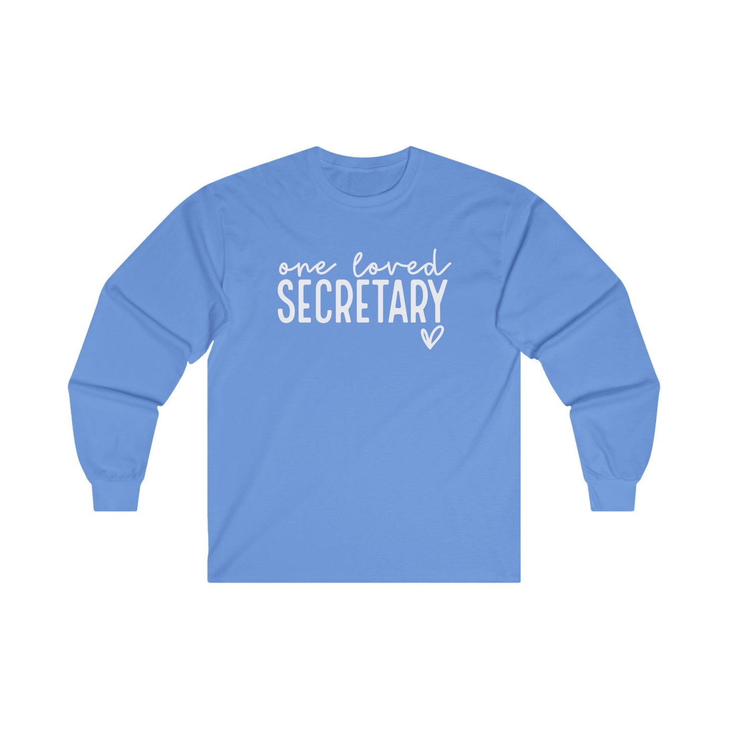 One Loved Secretary Long Sleeve Shirt