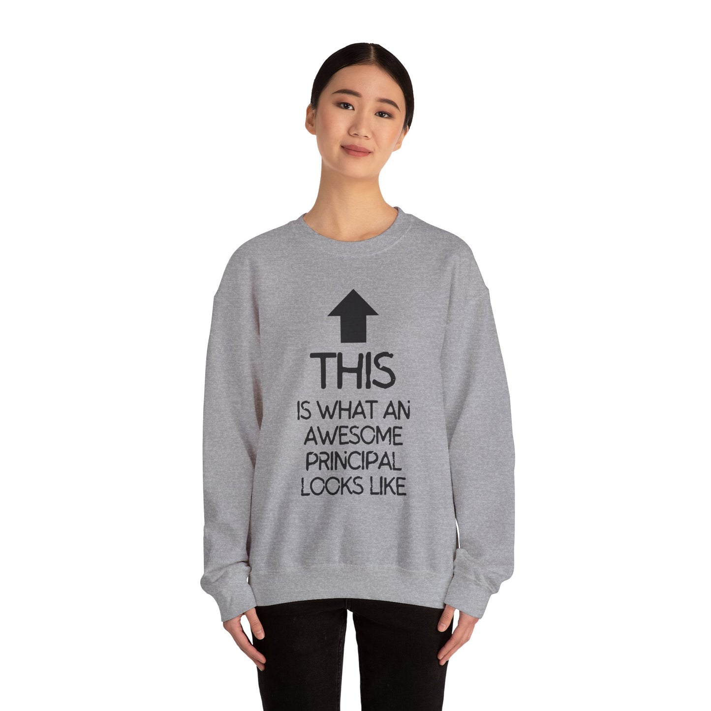 Awesome Principal Crewneck Sweatshirt