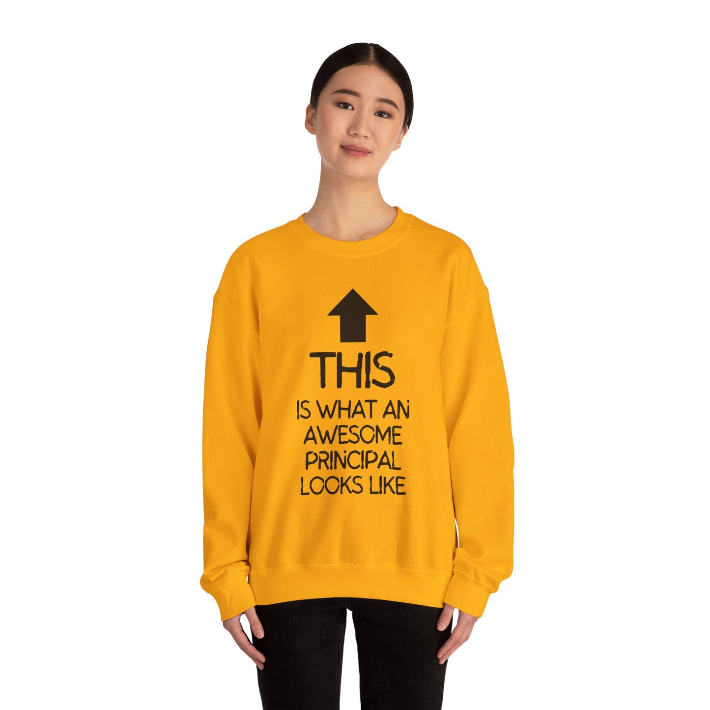 Awesome Principal Crewneck Sweatshirt