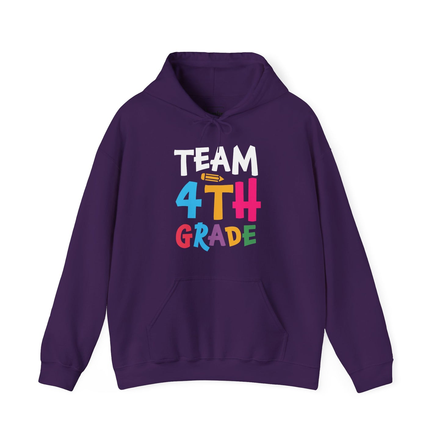 Team 4th Grade Hooded Sweatshirt