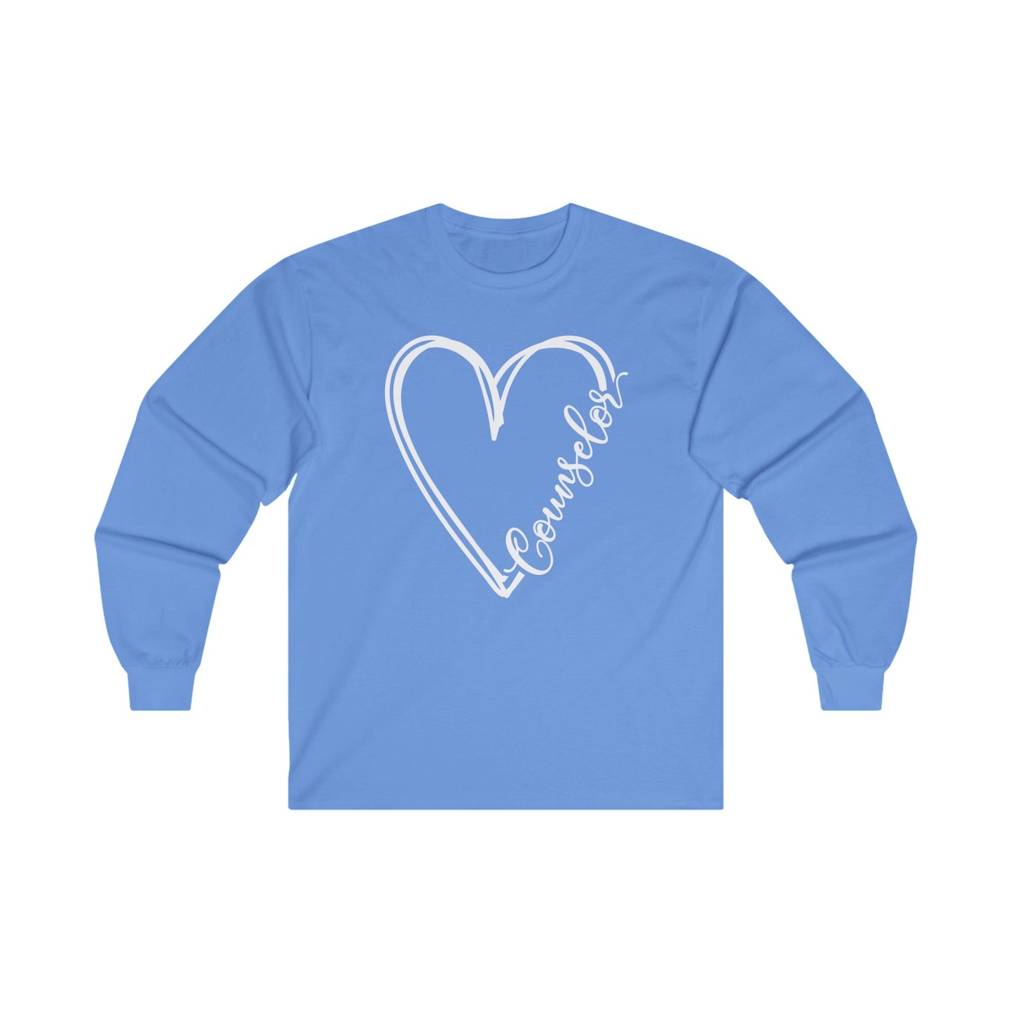 Counselor Heart Long Sleeve Shirt