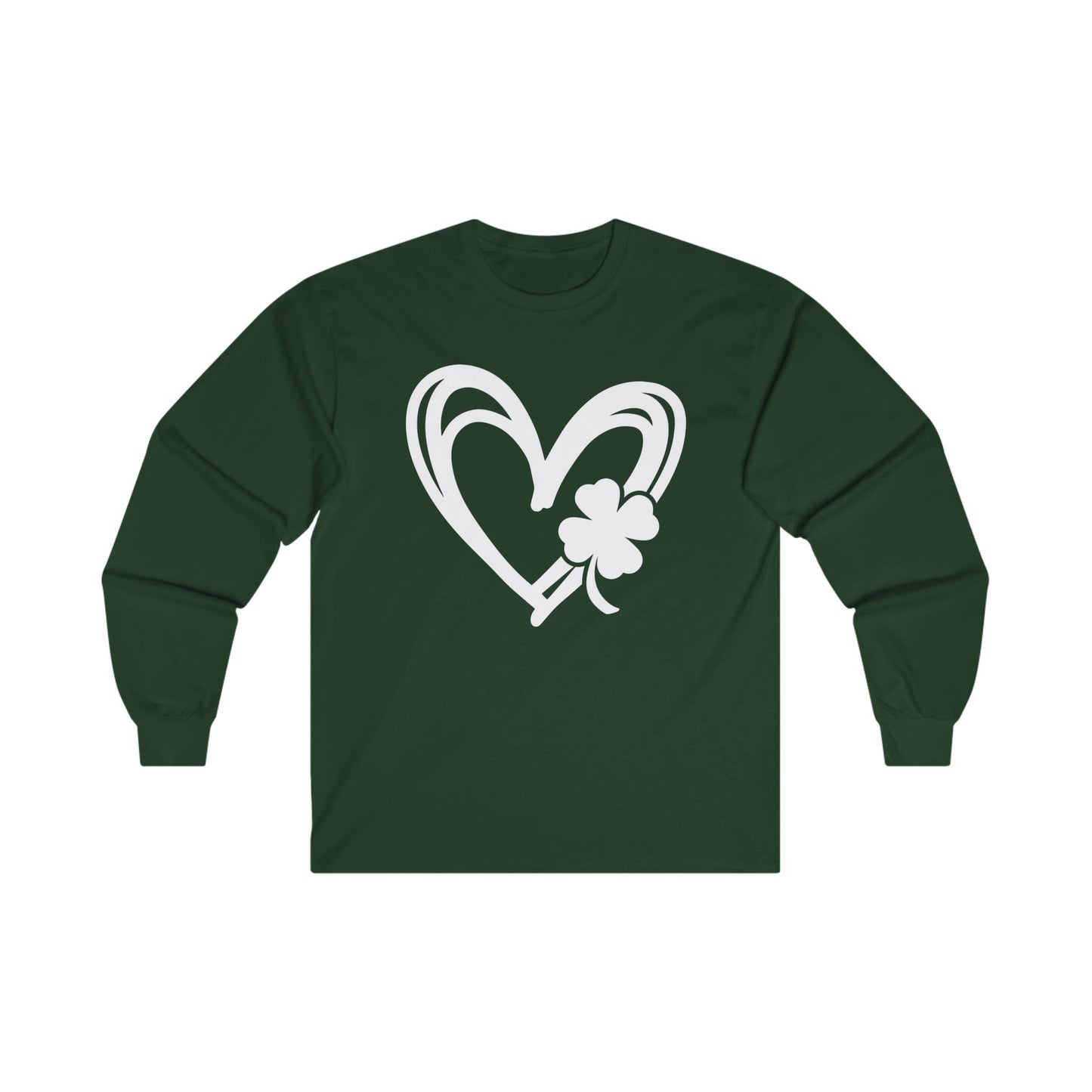 Clover Heart Long Sleeve Shirt