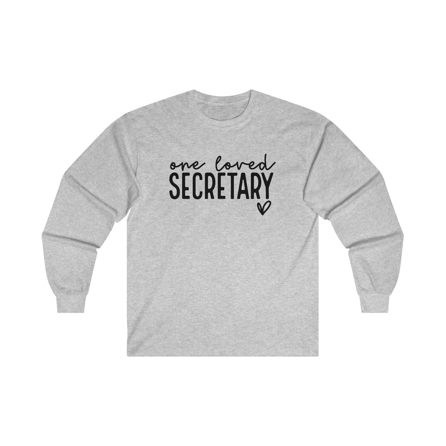 One Loved Secretary Long Sleeve Shirt