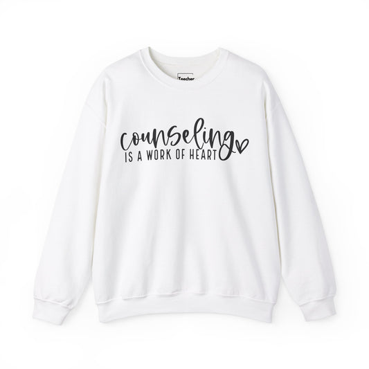 Counseling Work Of Heart Sweatshirt