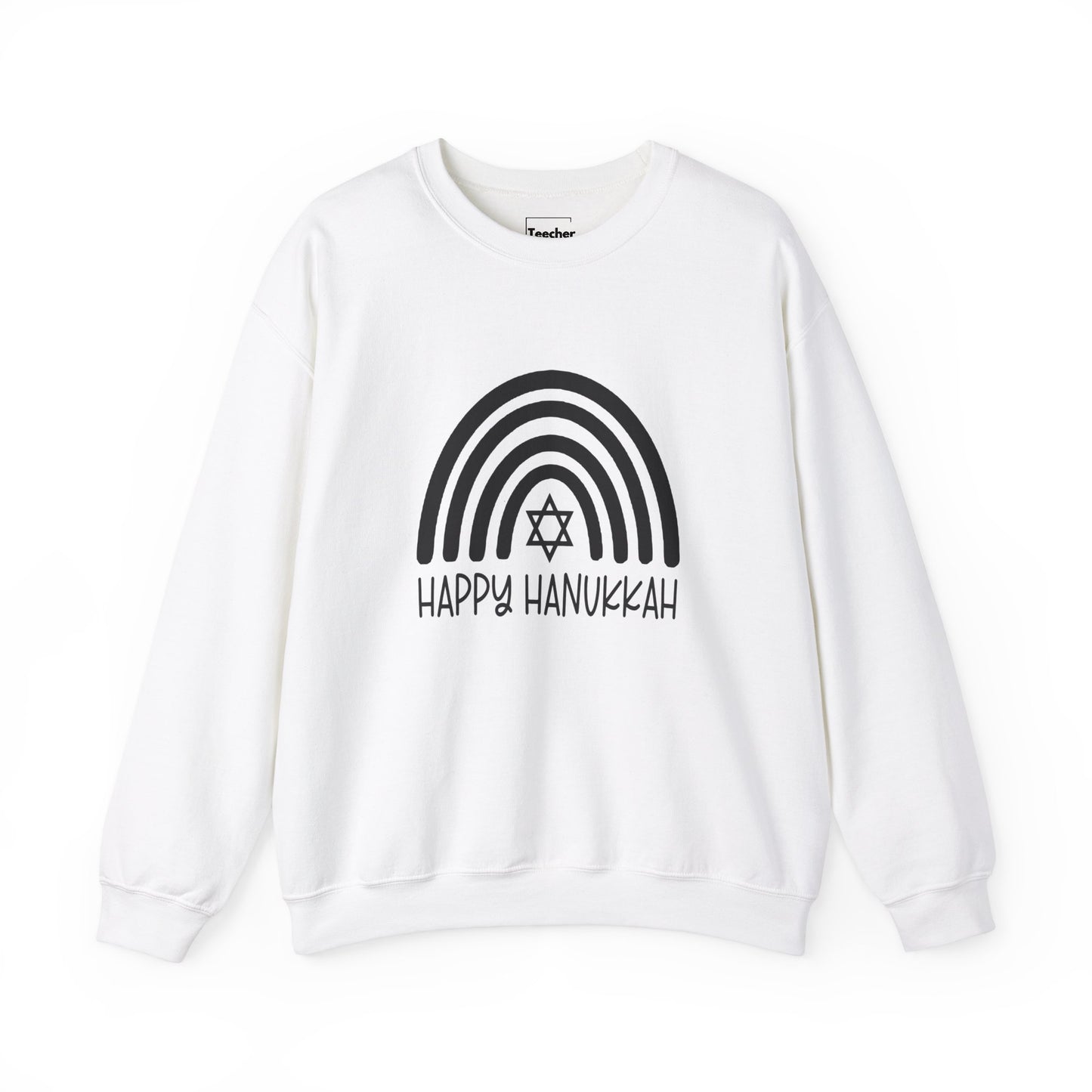 Hanukkah Rainbow Crewneck Sweatshirt