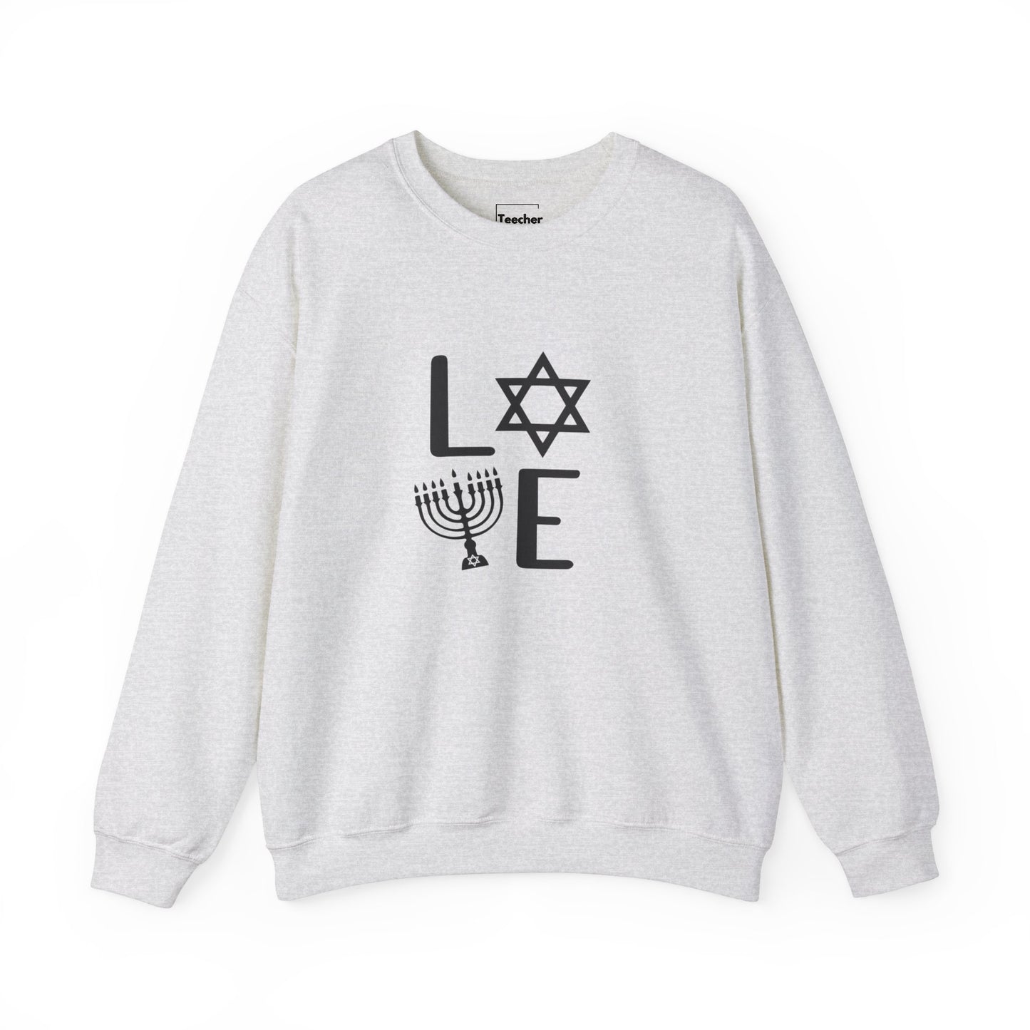 Love Hanukkah Crewneck Sweatshirt