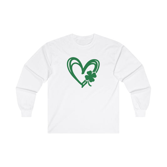 Clover Heart Long Sleeve Shirt