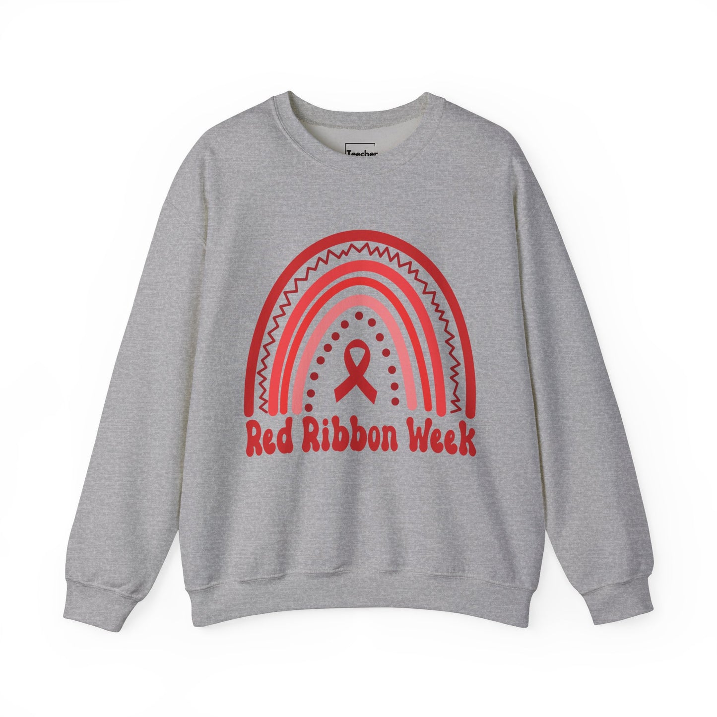 Red Rainbow Sweatshirt