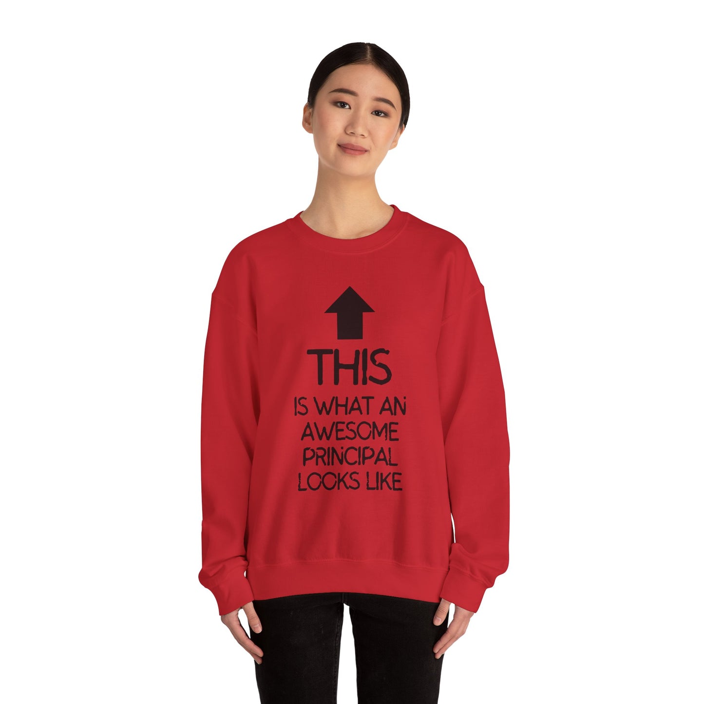 Awesome Principal Crewneck Sweatshirt