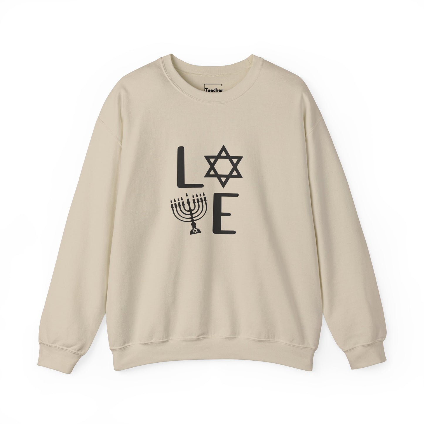 Love Hanukkah Crewneck Sweatshirt