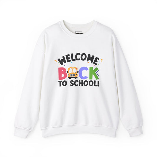 Welcome Back Bus Sweatshirt