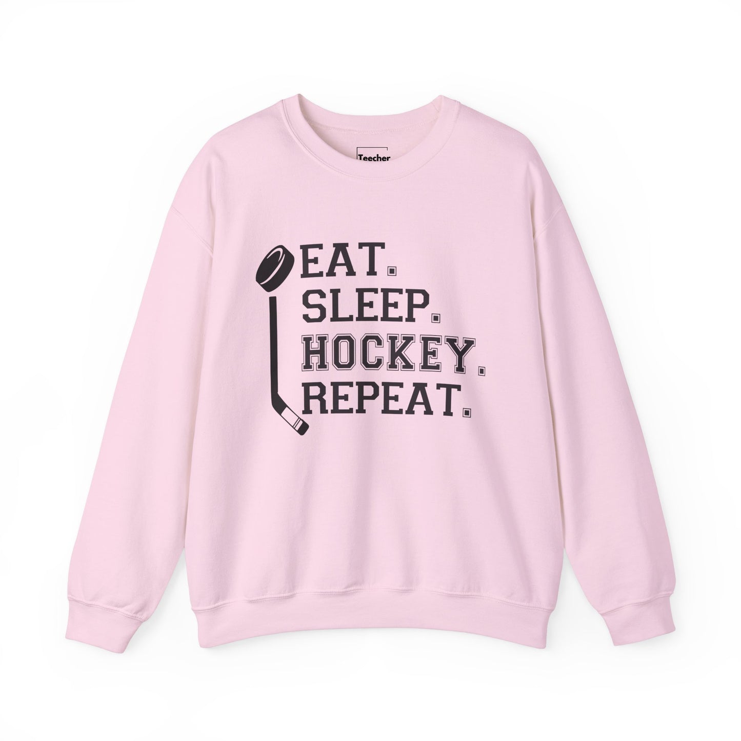 Eat Sleep Hockey Crewneck Sweatshirt