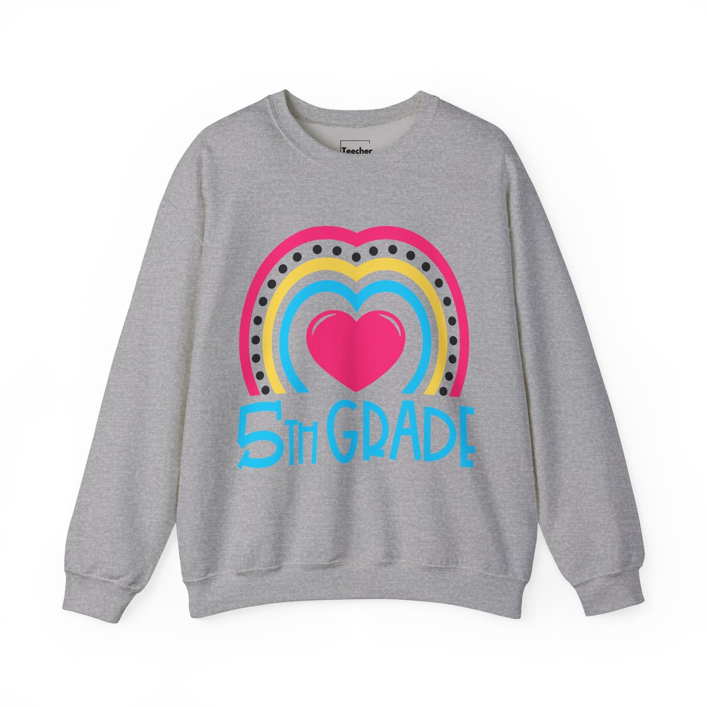 Heart 5th Grade Sweatshirt