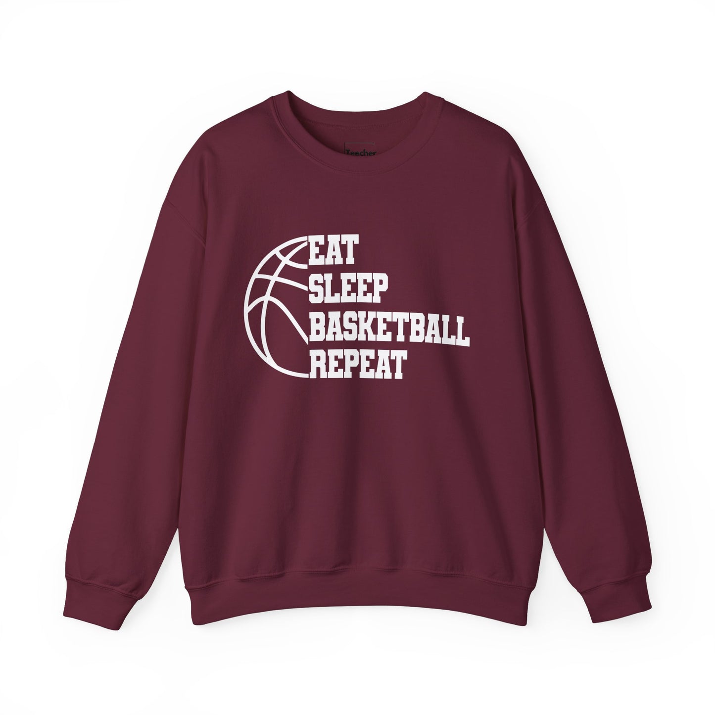 Eat Sleep Basketball Crewneck Sweatshirt