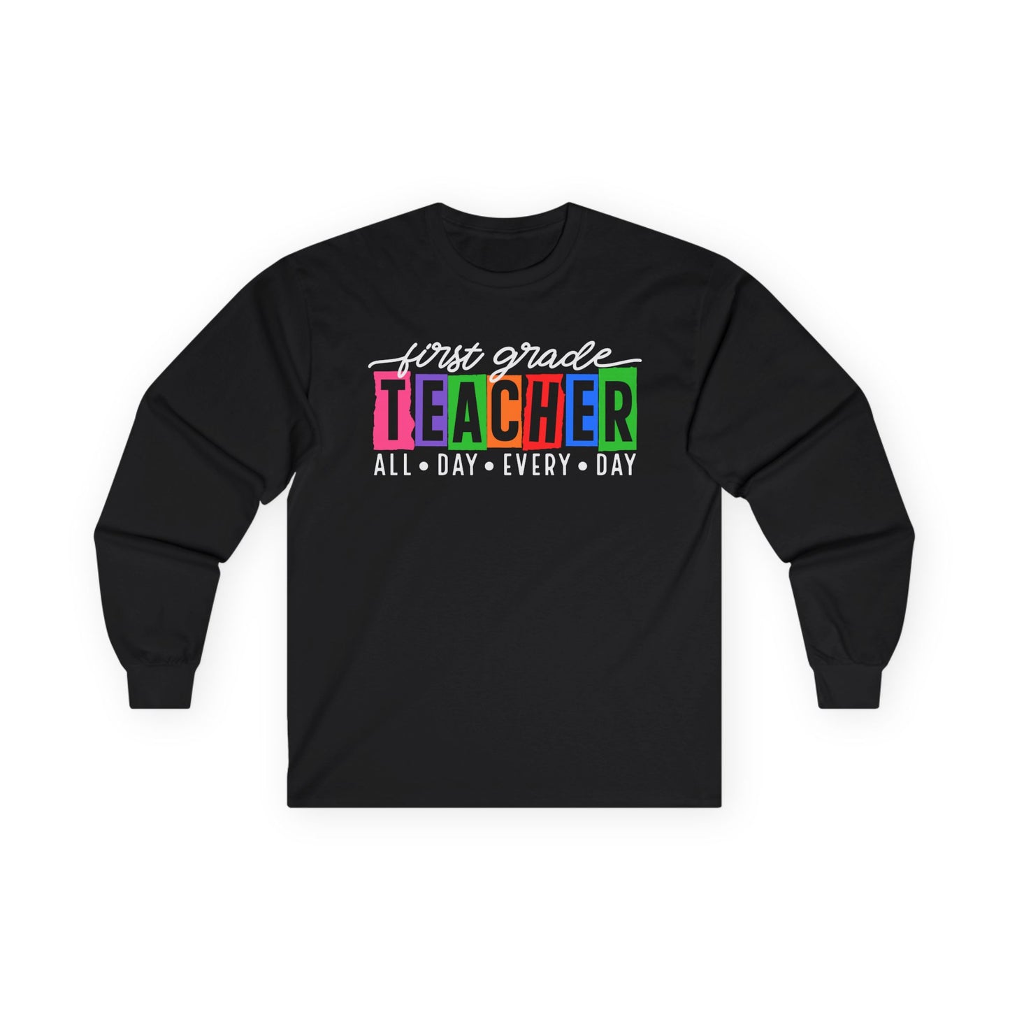 Second Grade All Day Long Sleeve Shirt