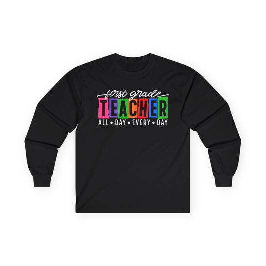 First Grade All Day Long Sleeve Shirt