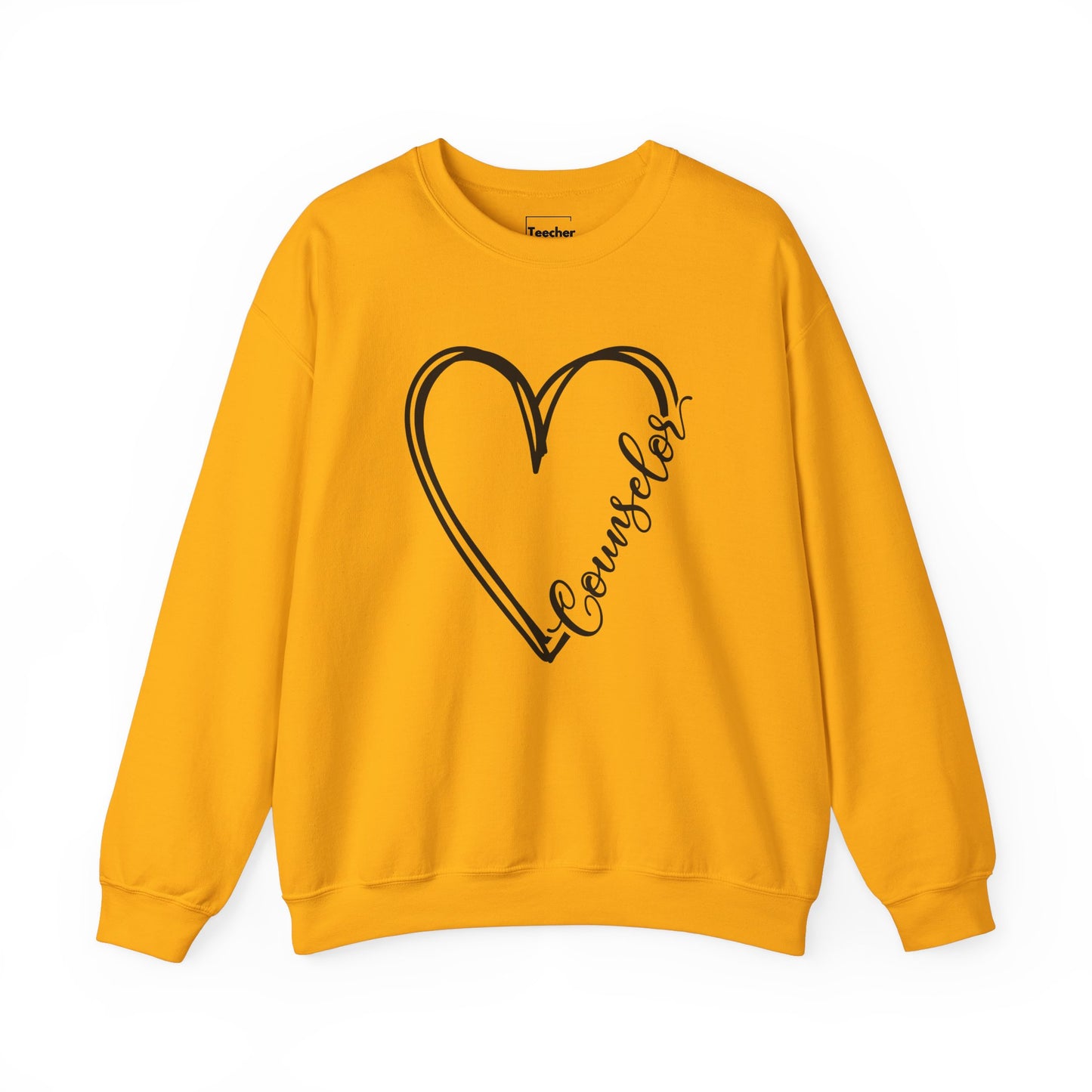 Counselor Heart Crewneck Sweatshirt