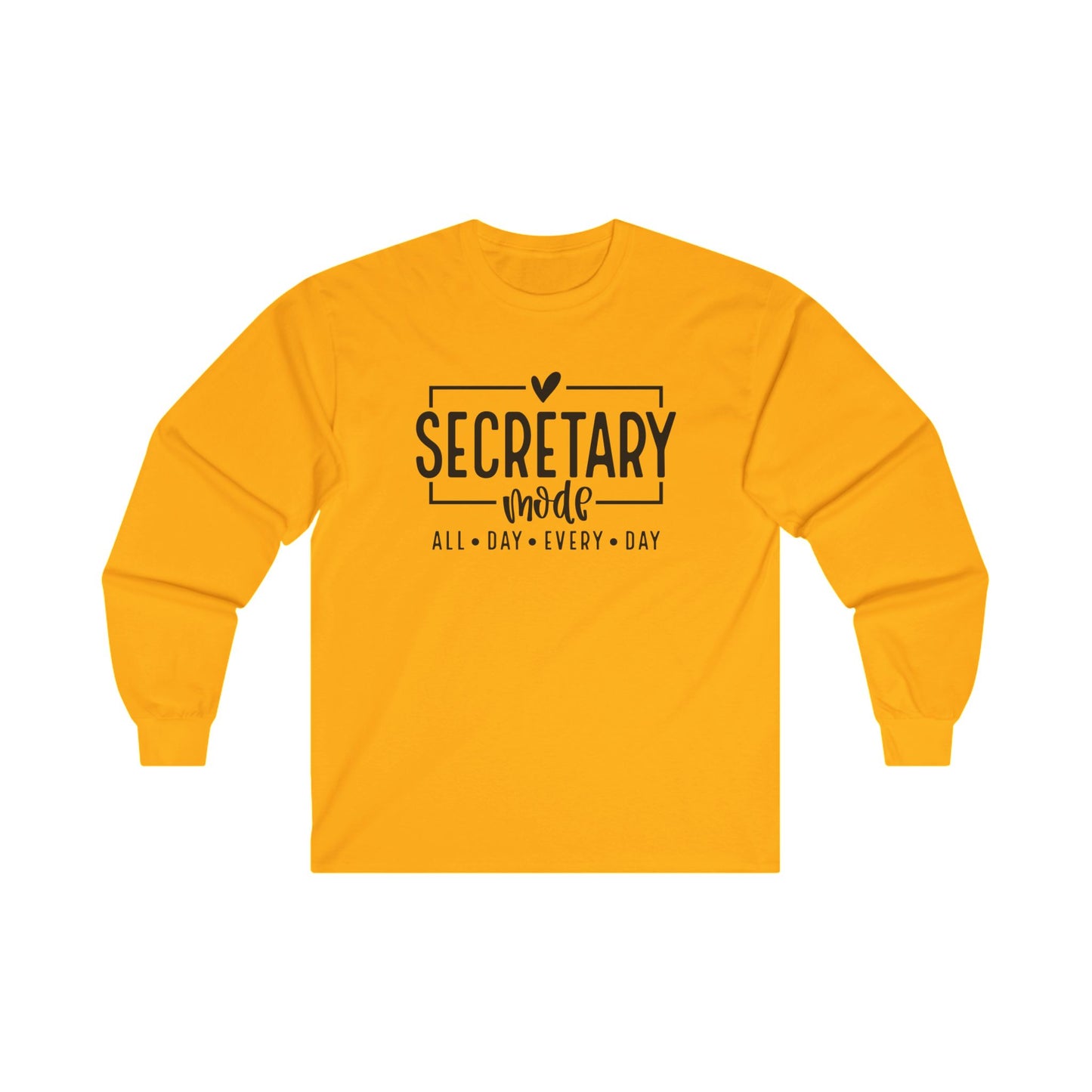 Secretary Mode Long Sleeve Shirt