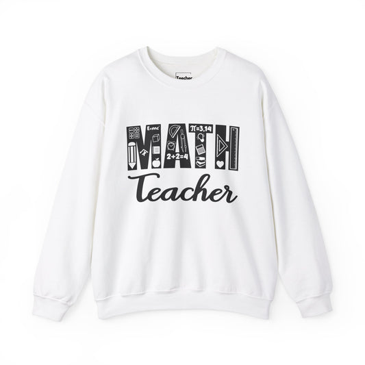 Math Teacher Sweatshirt