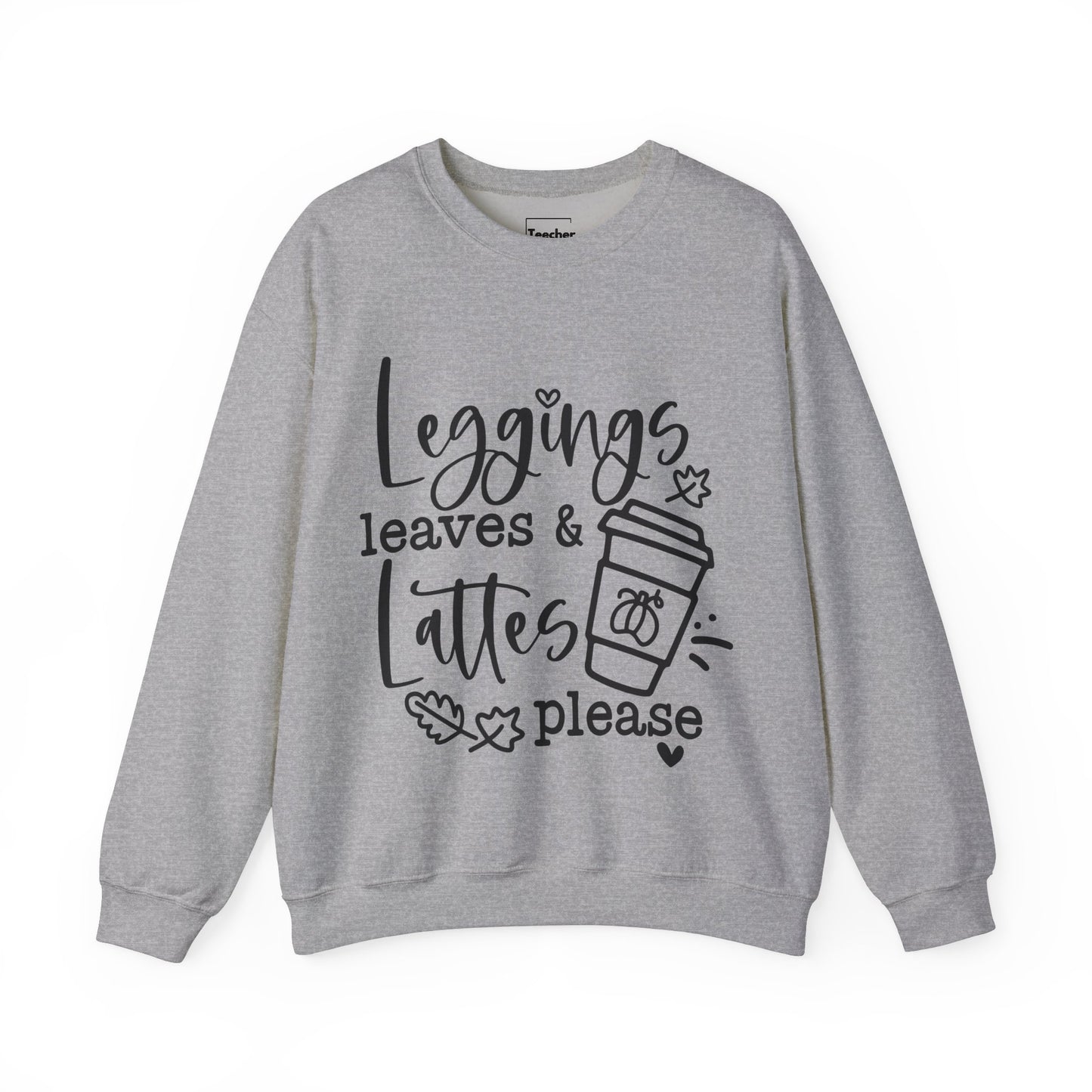 Leggings Leaves Lattes Sweatshirt