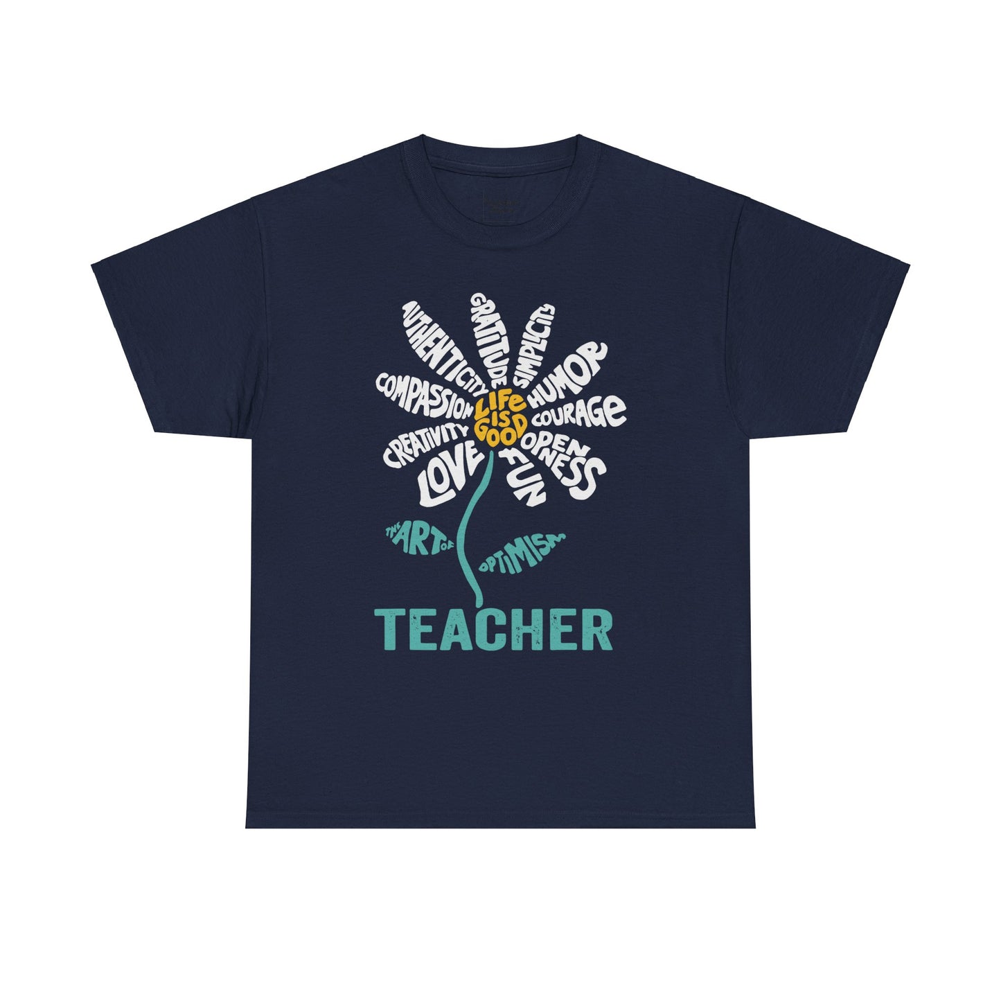 Teacher Flower Tee-Shirt