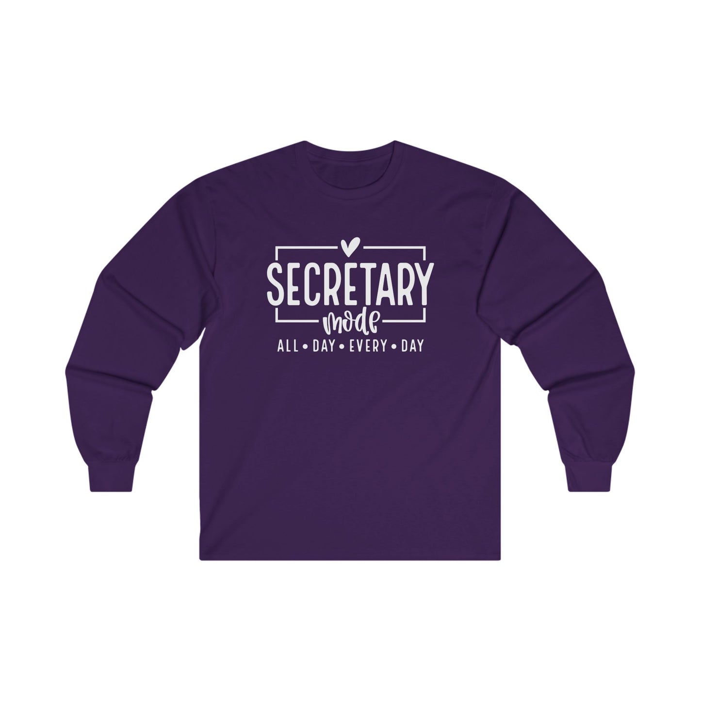 Secretary Mode Long Sleeve Shirt