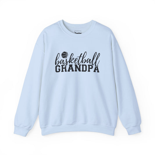 Basketball Grandpa Crewneck Sweatshirt