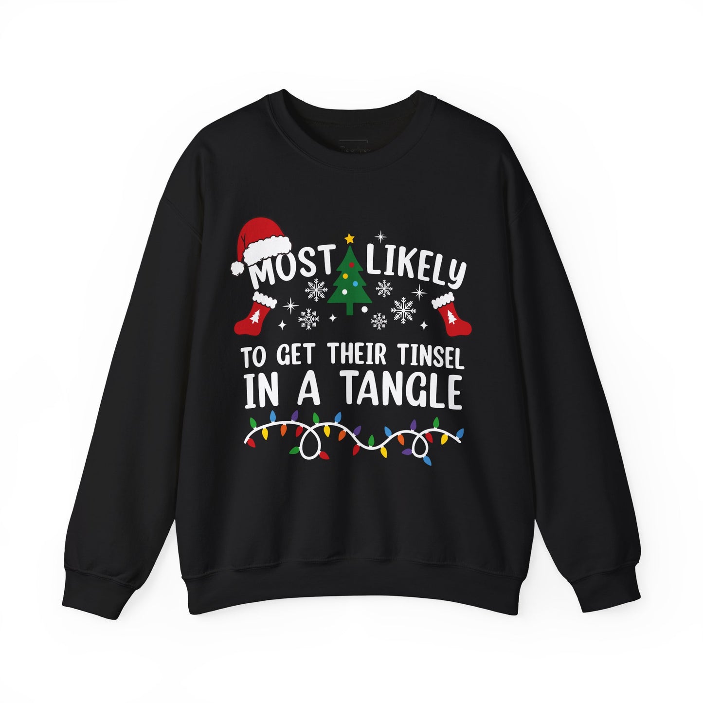 Tinsel In A Tangle Sweatshirt