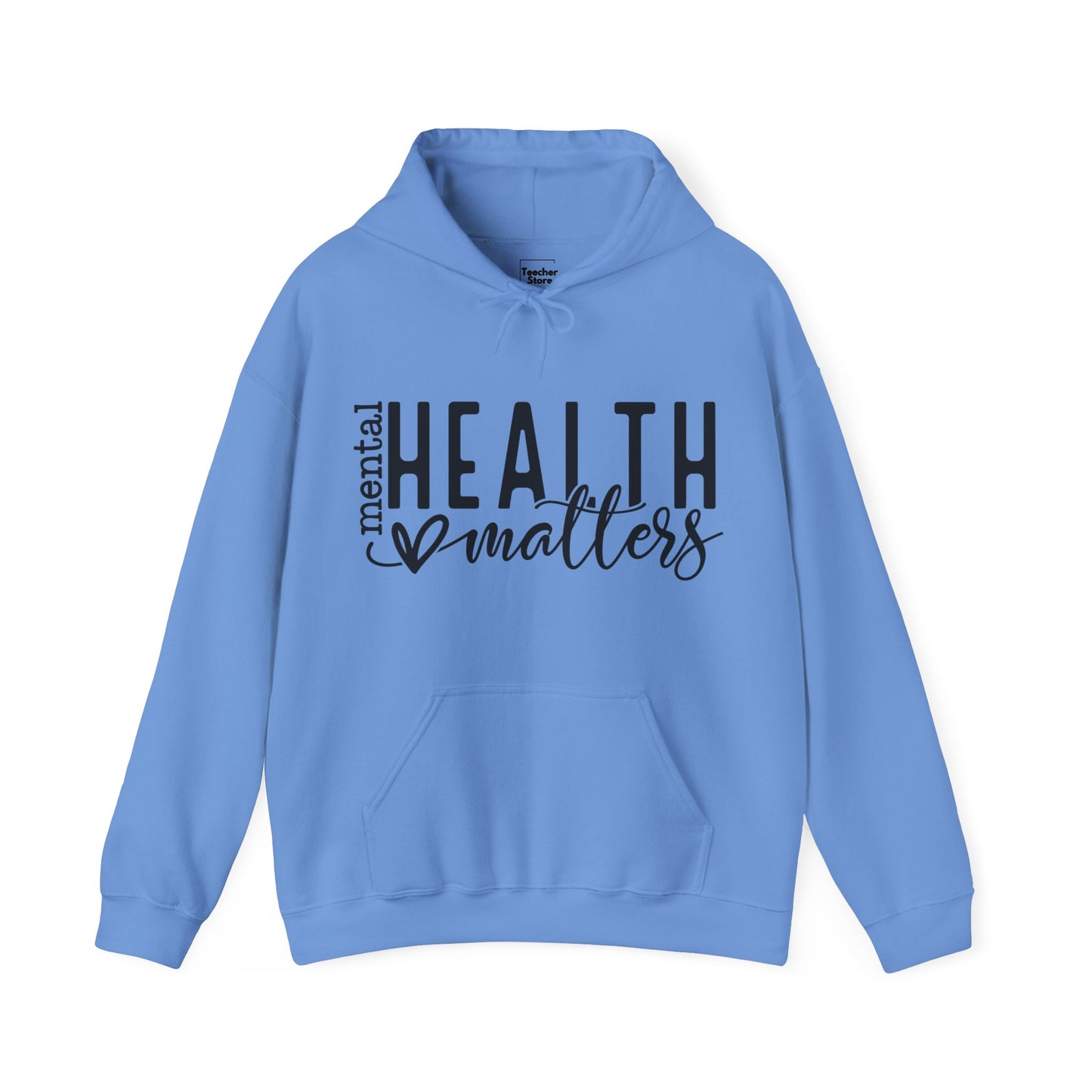 Mental Health Heart Hooded Sweatshirt