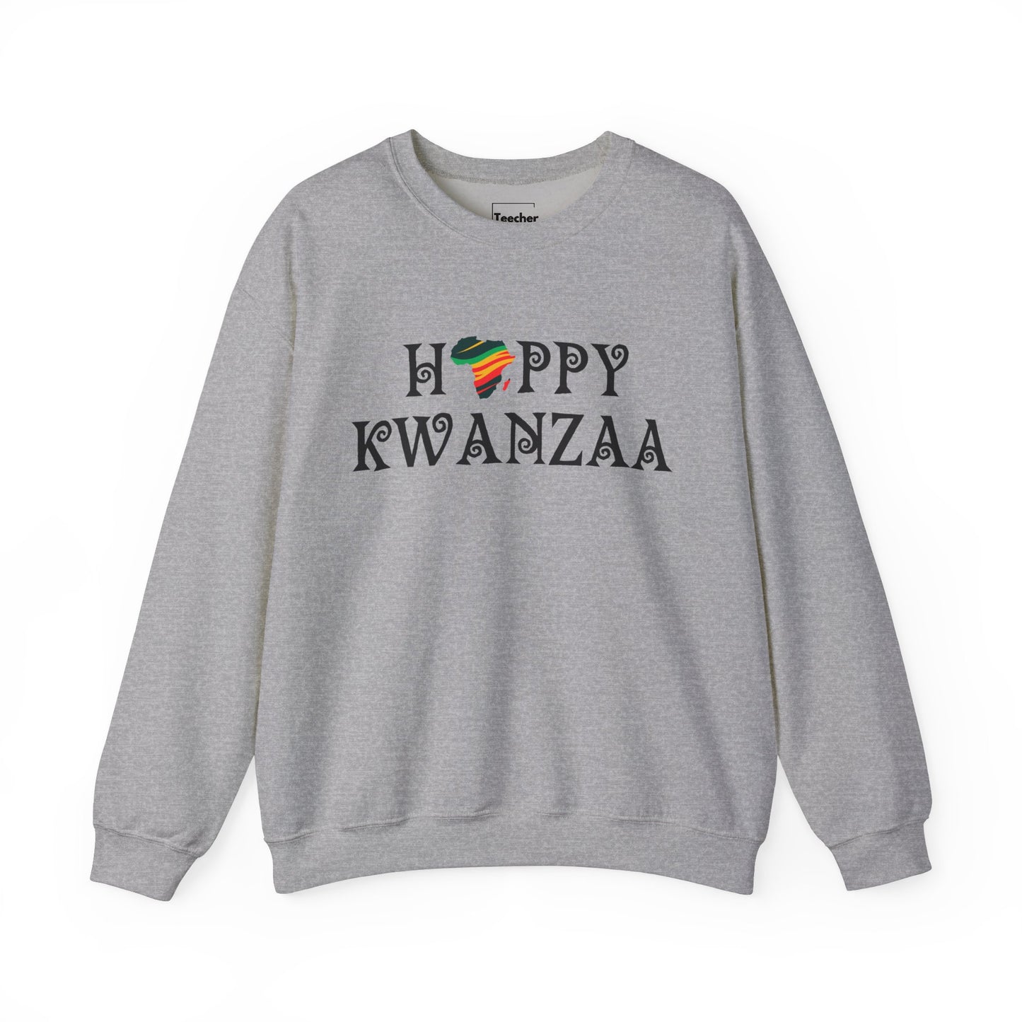 Happy Kwanzaa Africa Crewneck Sweatshirt