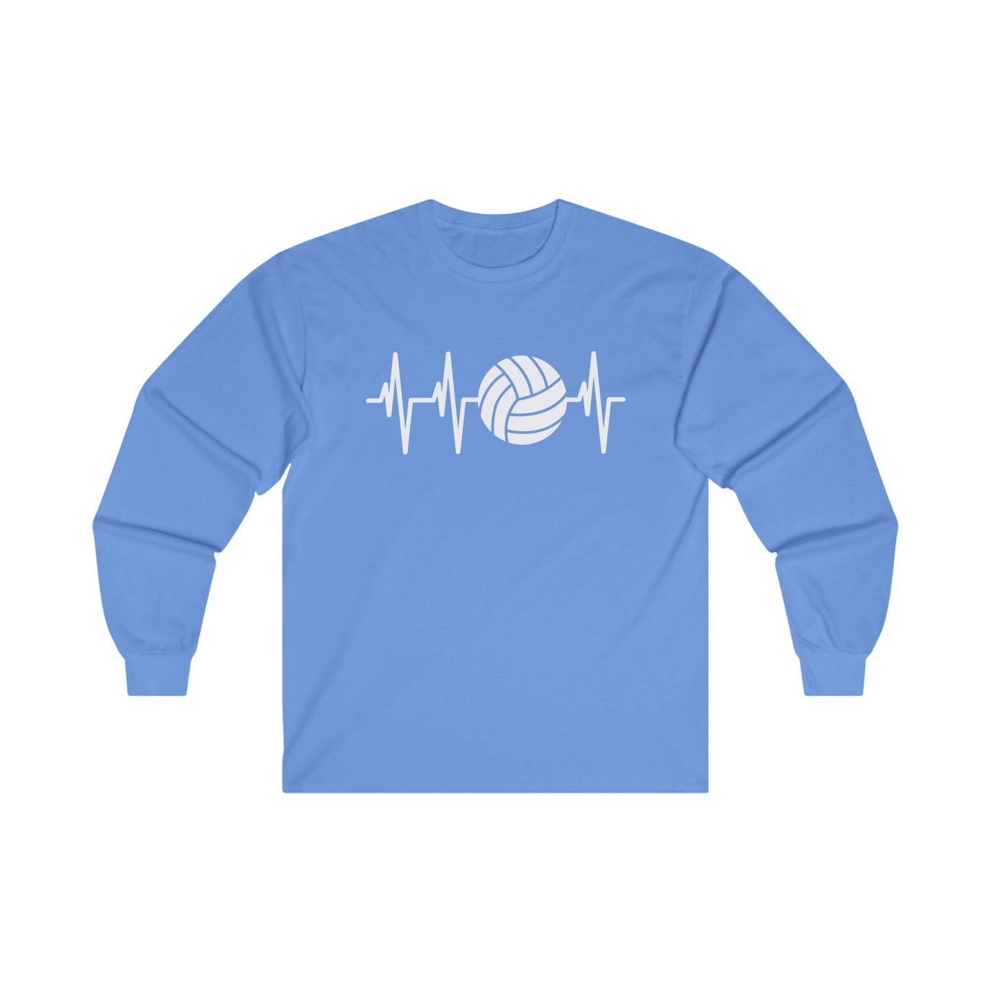 Volleyball Heartbeat Long Sleeve Shirt