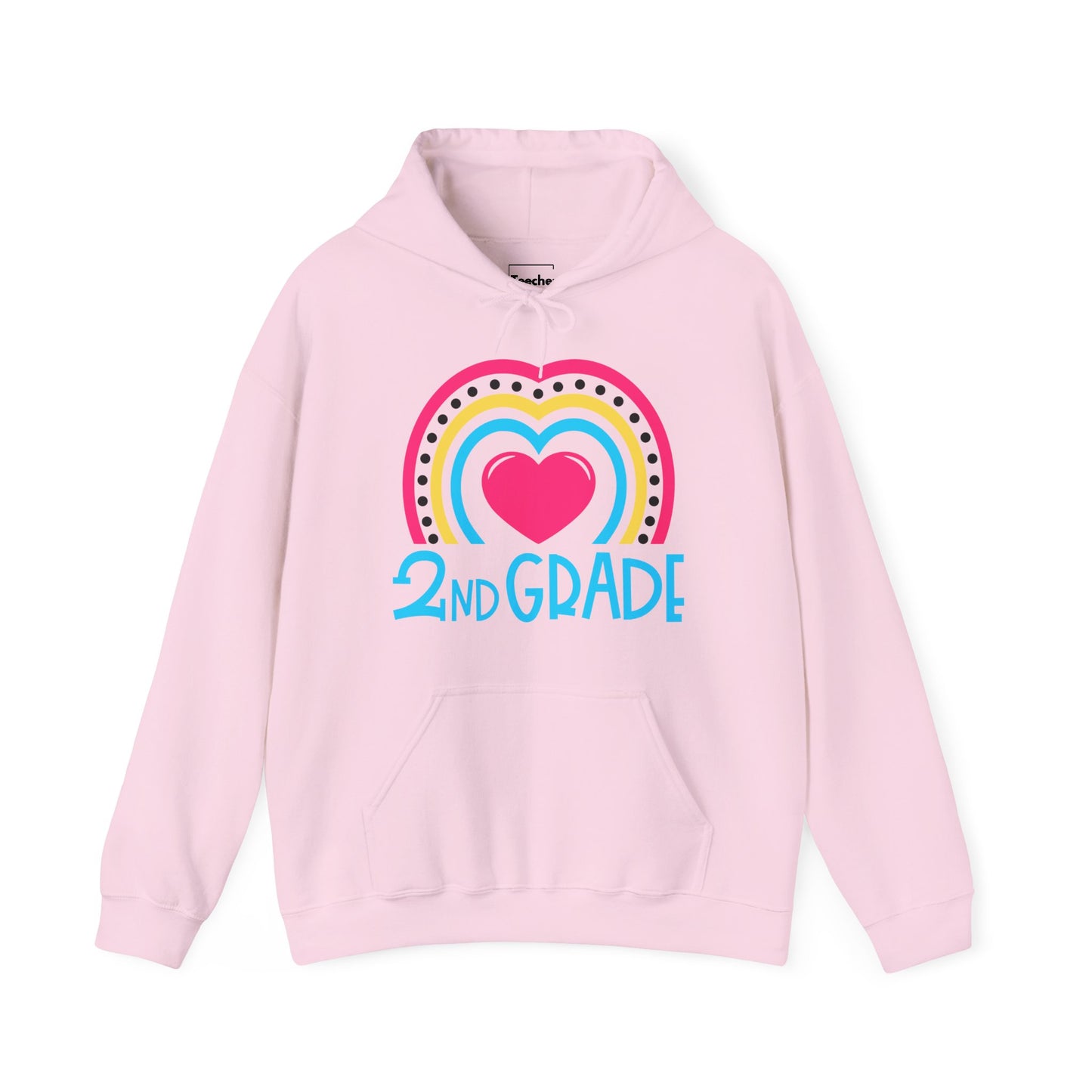 Heart 2nd Grade Hooded Sweatshirt