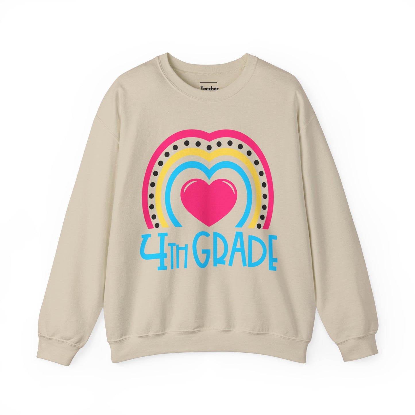 Heart 4th Grade Sweatshirt