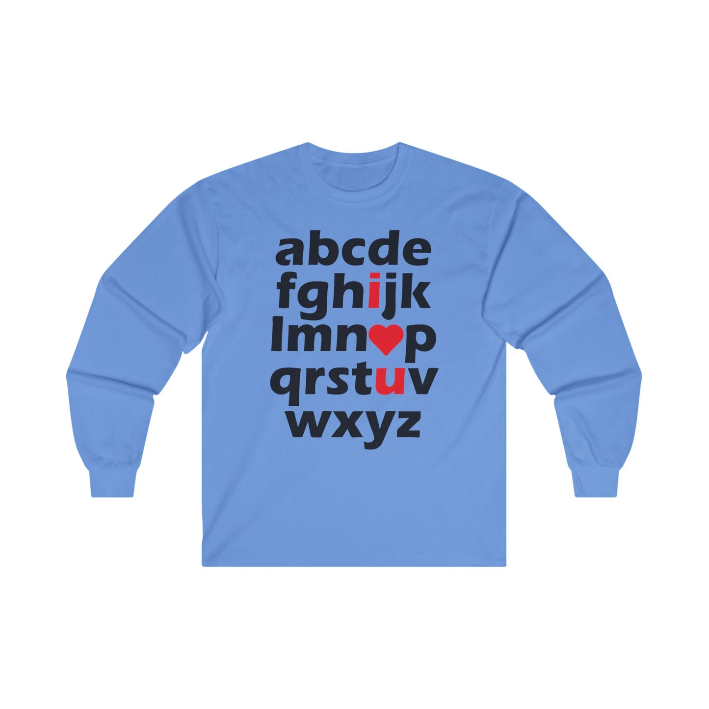 Alphabet Long Sleeve Shirt