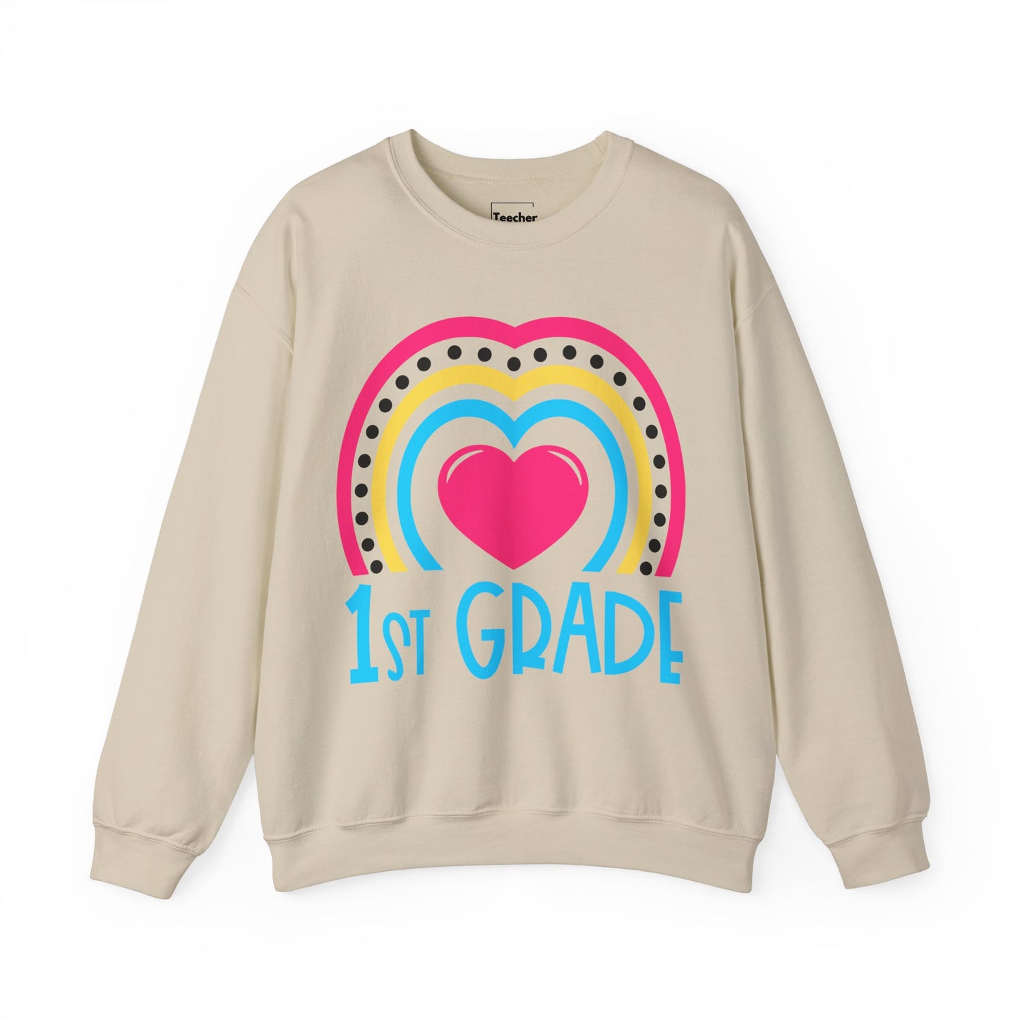 Heart 1st Grade Sweatshirt