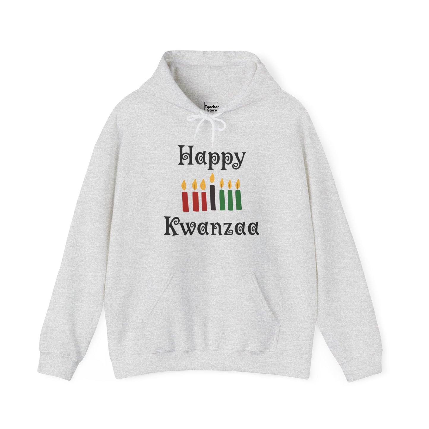 Happy Kwanzaa Candles Hooded Sweatshirt