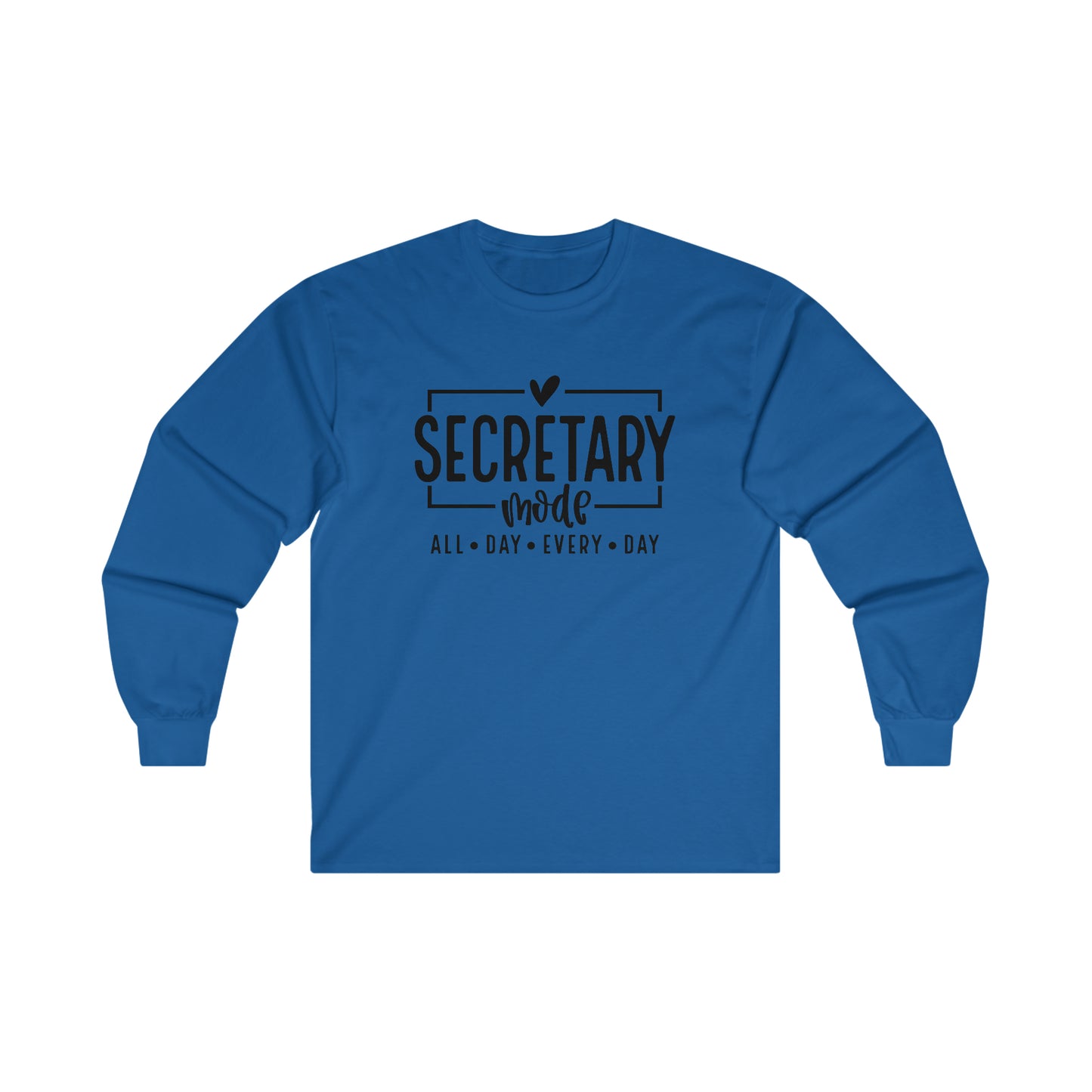 Secretary Mode Long Sleeve Shirt