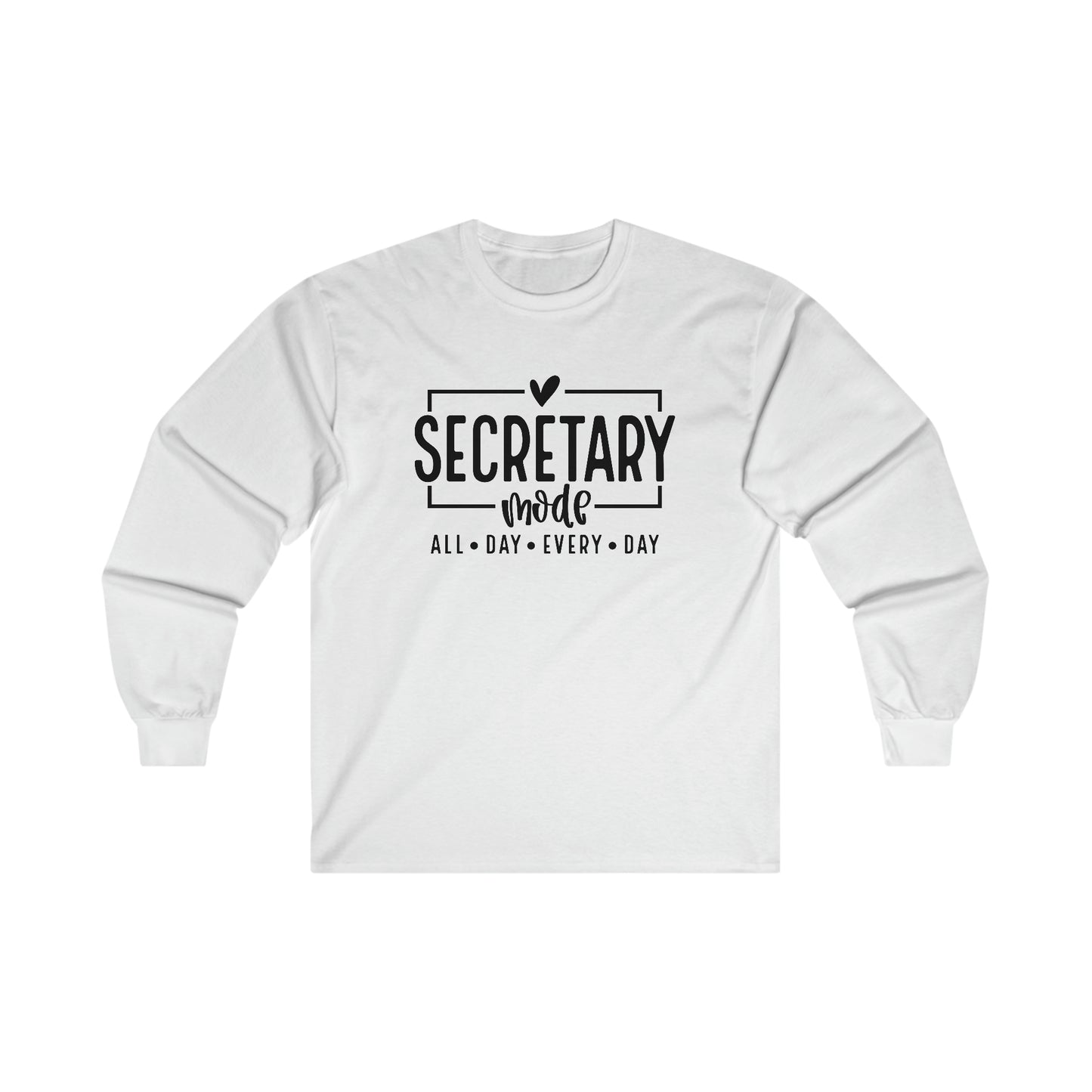 Secretary Mode Long Sleeve Shirt