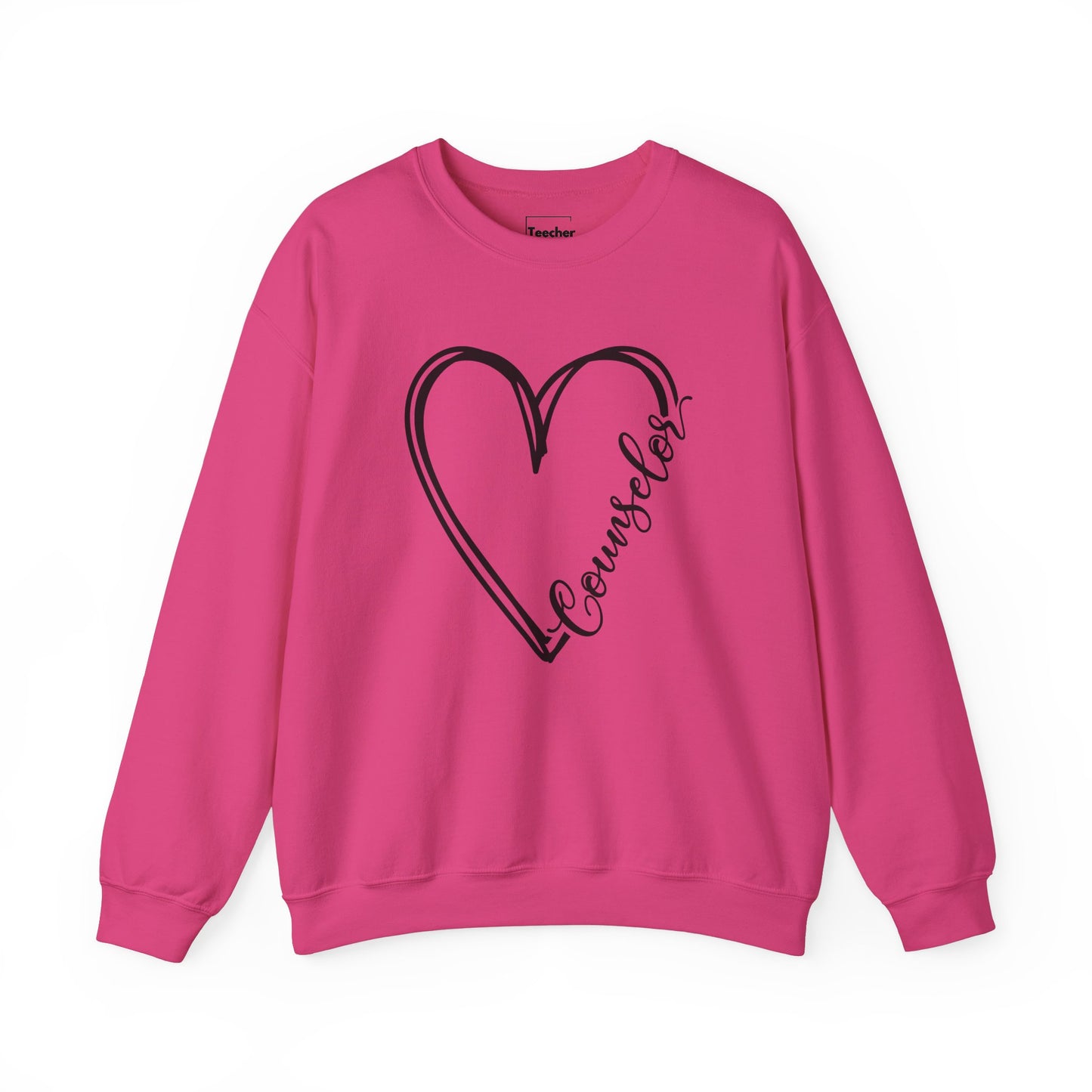 Counselor Heart Crewneck Sweatshirt