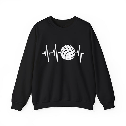 Volleyball Heartbeat Sweatshirt